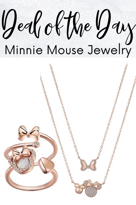 Black Friday special Minnie Mouse jewelry

#LTKsalealert #LTKunder50