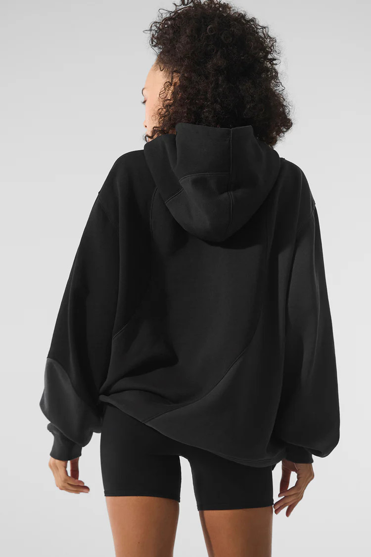 Make Waves Hoodie - Ivory/Bone/Gravel | Alo Yoga