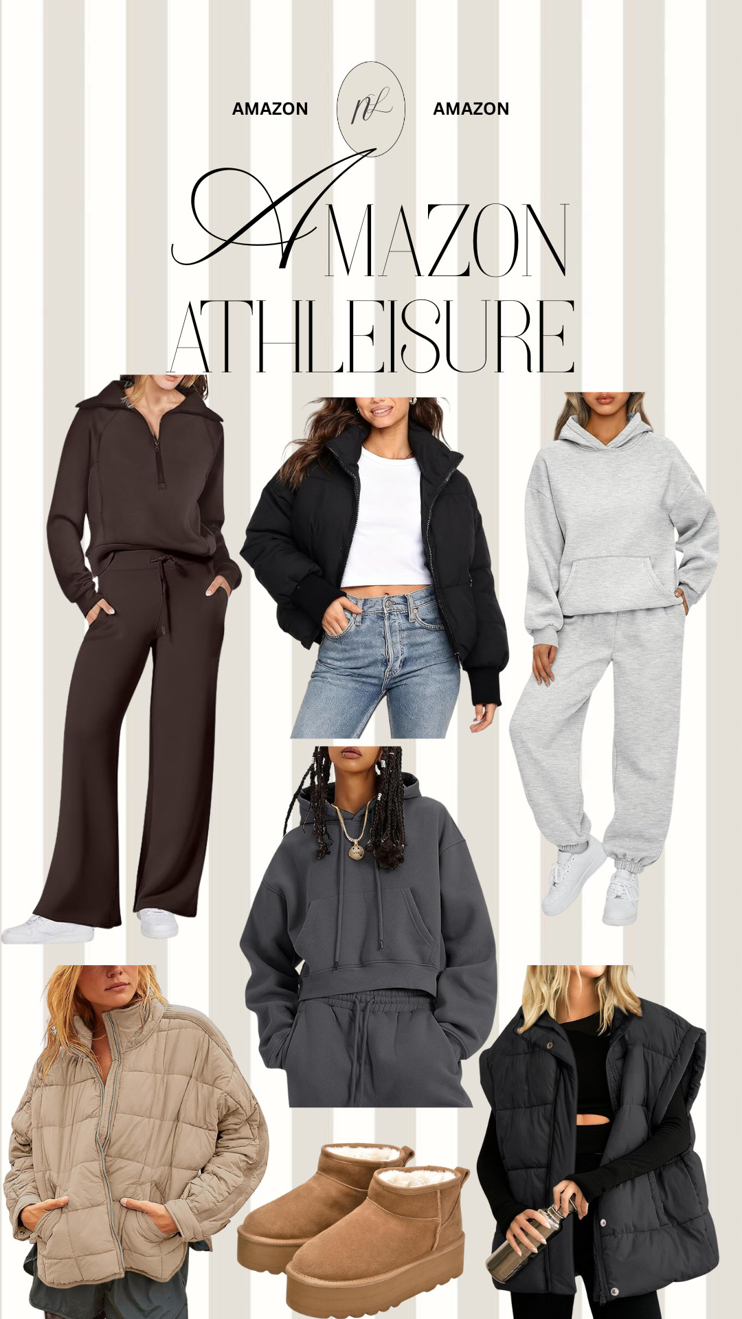 Amazon Winter Athleisure finds and deals. Puffer vests and jackets, two piece lounge and active sets, and oversized hoodies.  

 

#LTKHoliday #LTKootd #LTKStyleTip