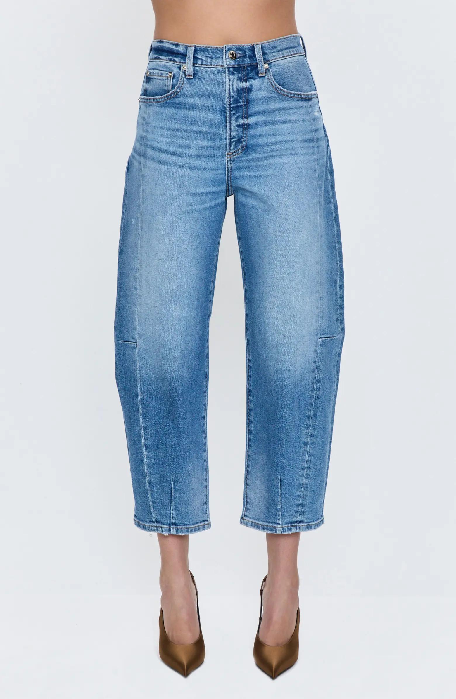Eli Ankle Barrel Leg Jeans | Nordstrom