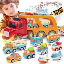 2 Year Old Toys for Boys - 9 in 1 Carrier Truck Transport Vehicles Toy for Boys Girls, Car Toys for  | SHEIN