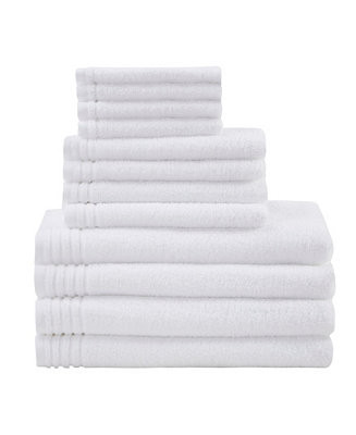 Big Bundle Cotton 12-Pc. Bath Towel Set | Macy's