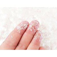 Clear Iridescent Tinsel Glitter, Strip Nail Art Deco, Holo Tinsel Pick Your Amount U125 | Etsy (US)