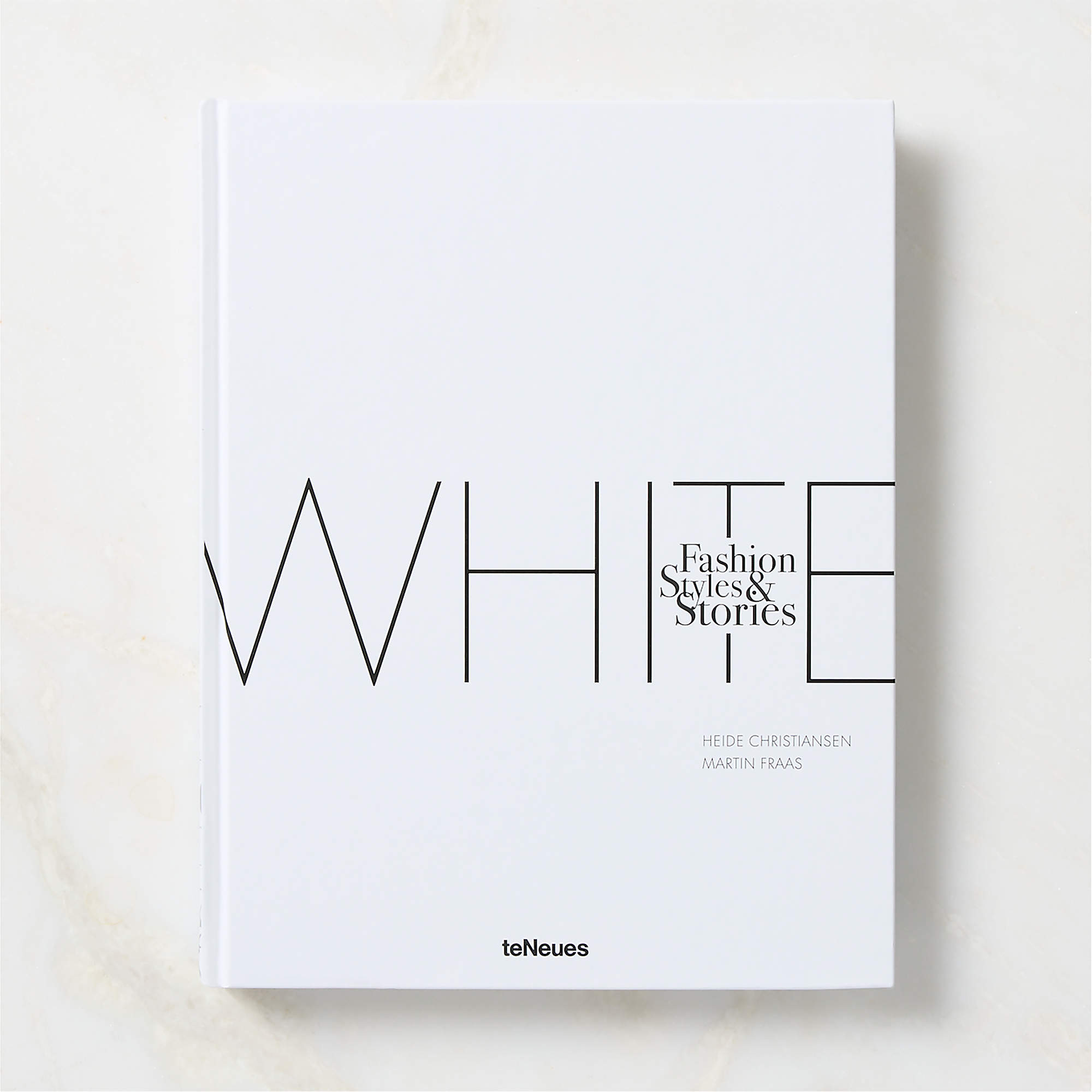 'The White Book: Fashion, Styles & Stories' Coffee Table Book | CB2 | CB2