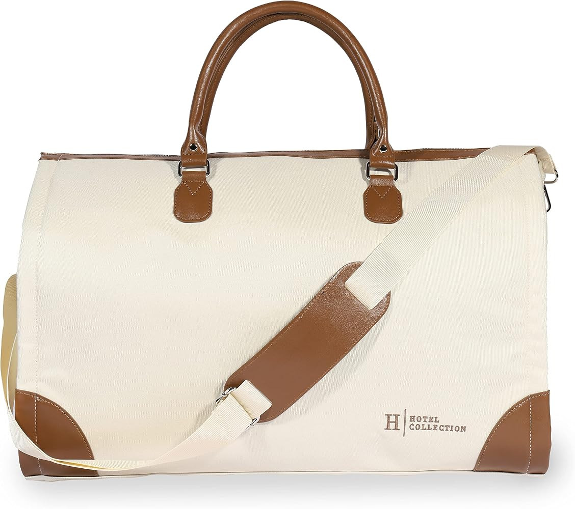 Hotel Collection - Bolsa de viaje unisex de alta calidad, bolsa de viaje grande con compartimento... | Amazon (US)