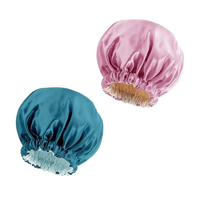 Satin Bonnet Silk Bonnet Hair Bonnet for Sleeping-Slouchy Beanie Hat Satin Sleep Cap for Women's ... | Amazon (US)