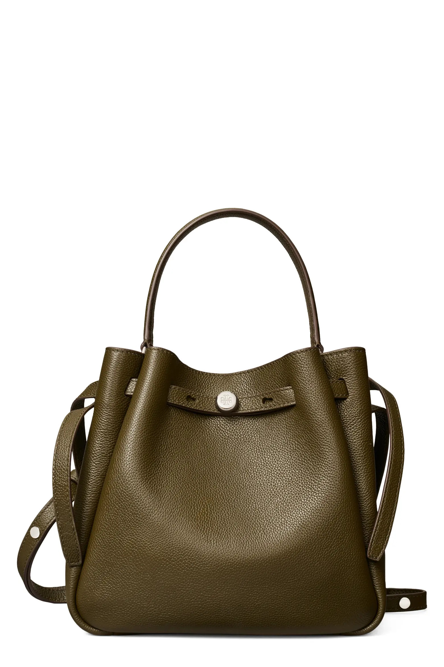 Tory Burch Romy Pebble Leather Bucket Bag (Women) | Nordstrom | Nordstrom