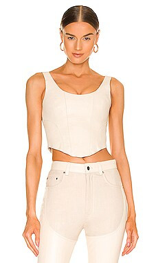 Understated Leather x REVOLVE Mustang Bustier in Cream from Revolve.com | Revolve Clothing (Global)