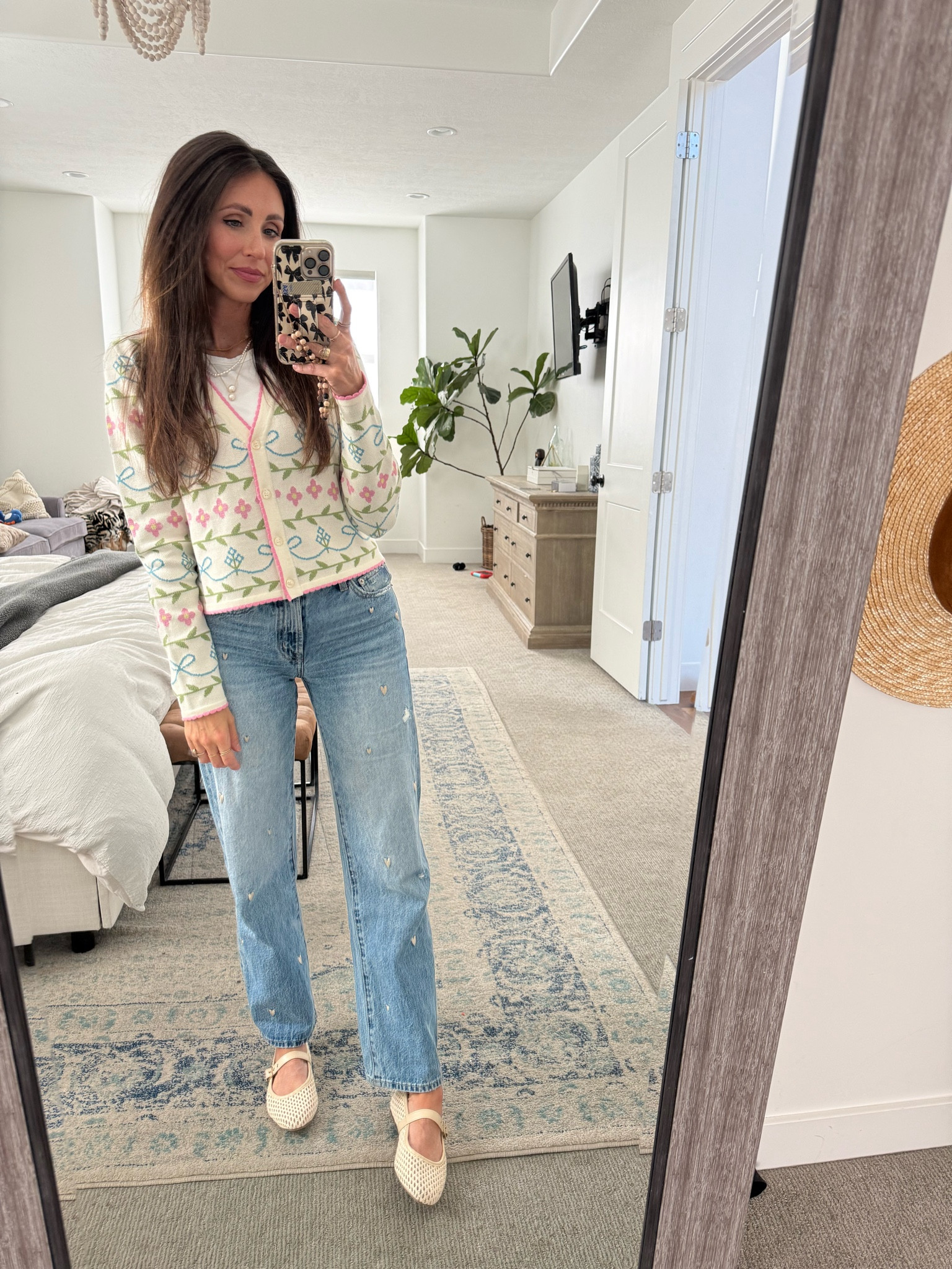 Give me all the spring floral cardigans and woven ballet flats! These target flats are so cute and affordable! TTS and they go with everything! 

#LTKFindsUnder50 #LTKStyleTip #LTKShoeCrush