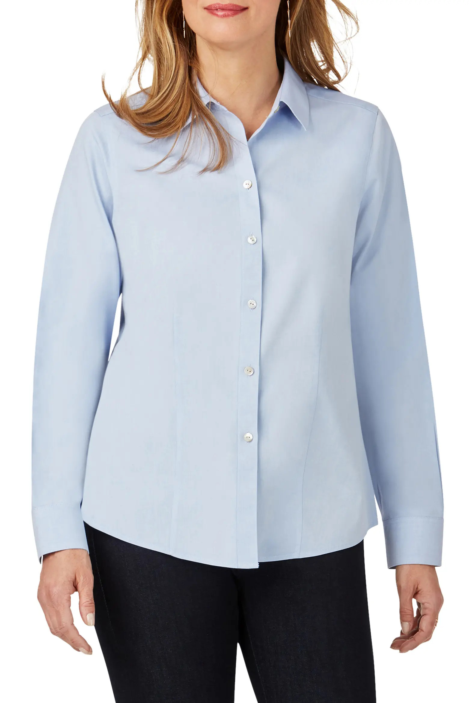 Dianna Non-Iron Cotton Shirt (Women) | Nordstrom | Nordstrom