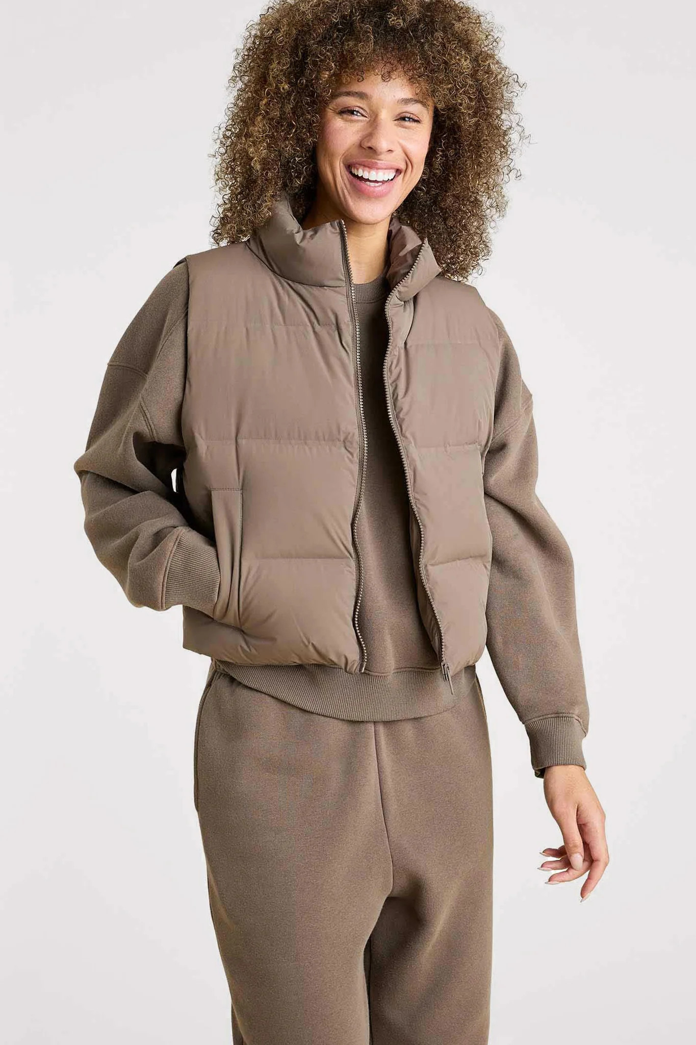 Puffer Vest | Mocha | nuuds