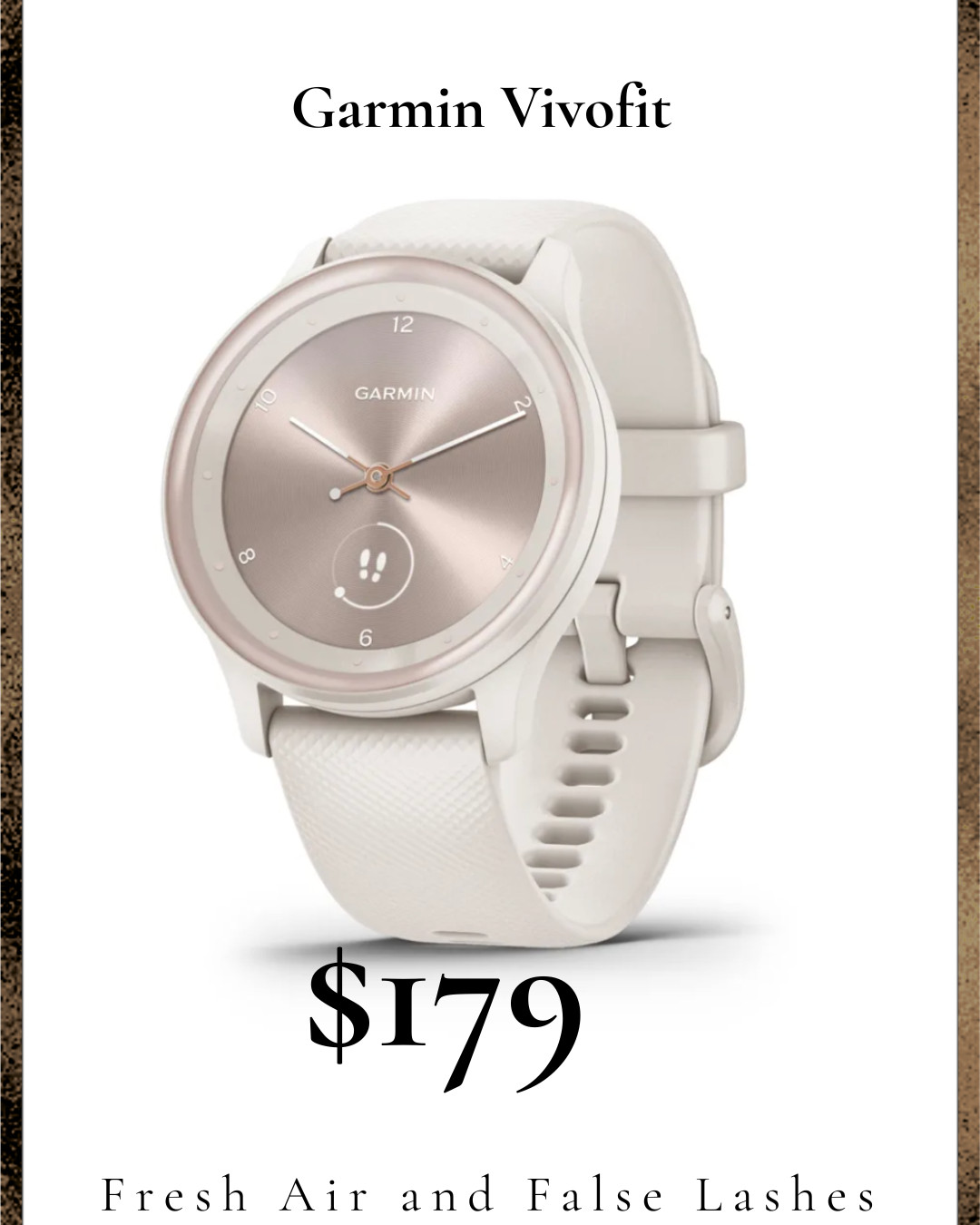 My favorite fitness watch is only $179 right now. The Garmin Vivomove Sport ladies fitness smartwatch is $179 and it is absolutely worth every penny — I've had mine for 6 years and it's still going strong. This analog-style hybrid smartwatch tracks fitness, sleep, heart rate, and stress without screaming "gym watch." It's chic enough for everyday wear and functional enough for your active lifestyle. 💪

#LTKsale #LTKfitness #LTKunder200 #GarminVivomove #GarminVivomoveSport #FitnessWatch #WomensWatch #HybridSmartwatch #ActiveLifestyle 

 #LTKfitnessgoals #LTKActive #LTKSaleAlert