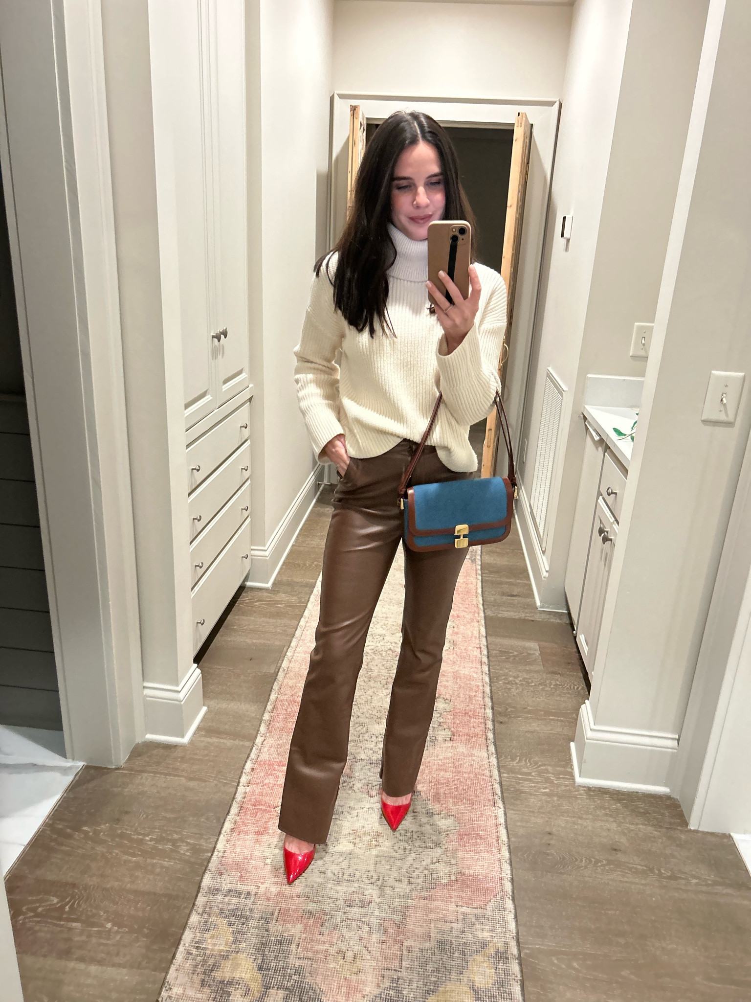 Book club, Christmas edition. Got together with our book club to celebrate the holidays at a cute pop up downtown. Had to add a little red for the moment! My shoes are Manolo but no longer available, found some similar options! 

#LTKstyletip #LTKSeasonal #LTKfindsunder100