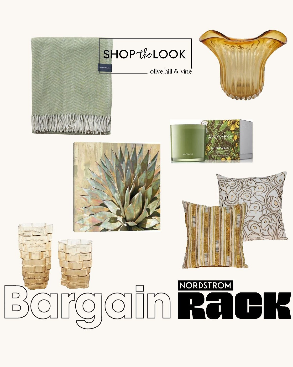 We spotted some gems at Nordstrom Rack and couldn’t resist. A recycled wool blend throw, canvas succulent art, vanilla 3-wick candle, fluted vase, stacked vases, and embroidered pillows—curated with care, styled to feel effortlessly refined.  

 

#LTKHome #LTKStyleTip #LTKFamily
