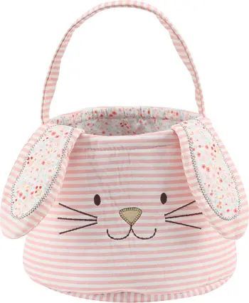 Levtex Stripe Floral Lined Bunny Basket | Nordstrom | Nordstrom