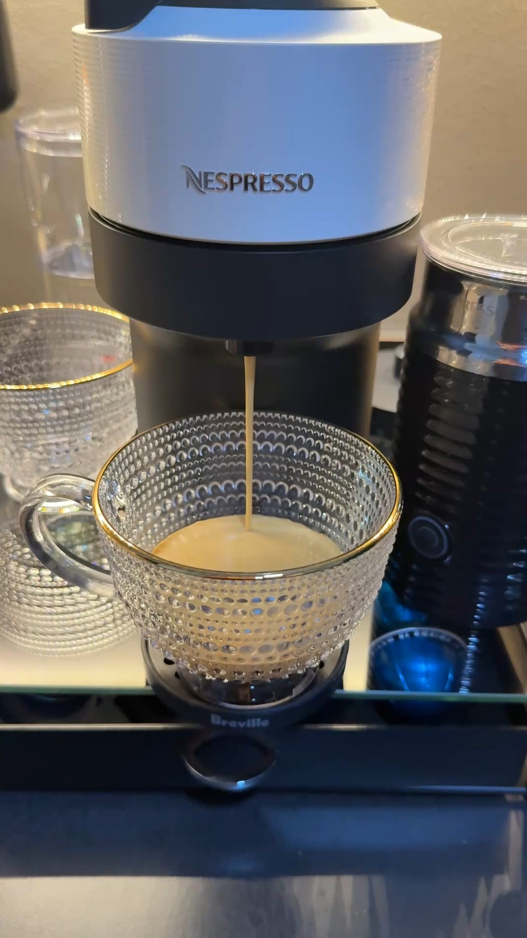 The creaminess, the foamiest latte… it’s just sooo good!!🤤I’m so obsessed with the Nespresso. I can’t believe I’ve been spending my money on drive-thru coffee all this time. 
The only thing I like quick and hot is my coffee and this Nespresso delivers!! 

Nespresso vertuo pop+
Coffee machine
Coffee lovers
Nespresso 
Latte


#LTKHoliday #LTKHome #LTKSaleAlert