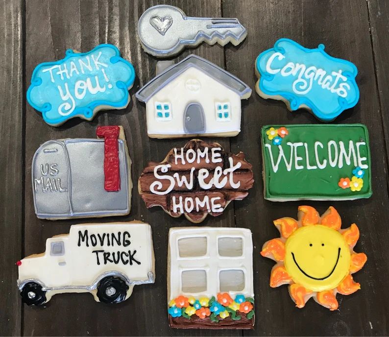 House warming/New Home/realtor cookie gift box | Etsy (US)