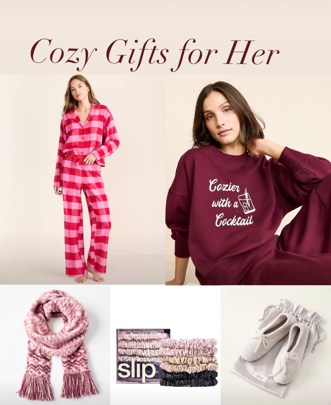 Gift guide for her, Cozy holiday gifts, Christmas gifts for daughter

#LTKmomlife #LTKHoliday #LTKGiftGuide