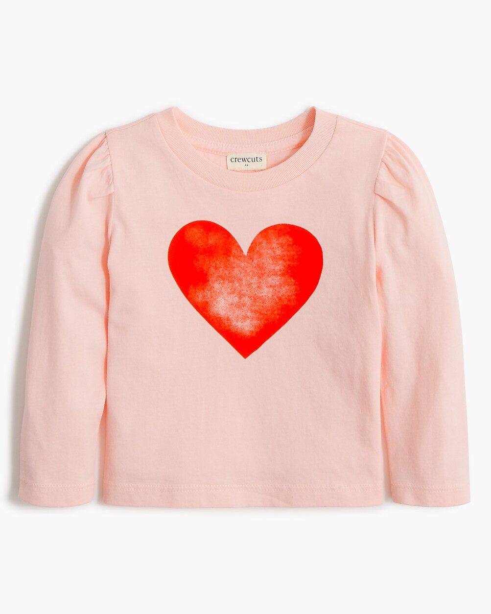 Baby &amp; toddler girls' watercolor heart graphic tee | J.Crew Factory