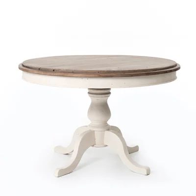 Gadberry Pine Solid Wood Dining Table Rosalind Wheeler | Wayfair North America