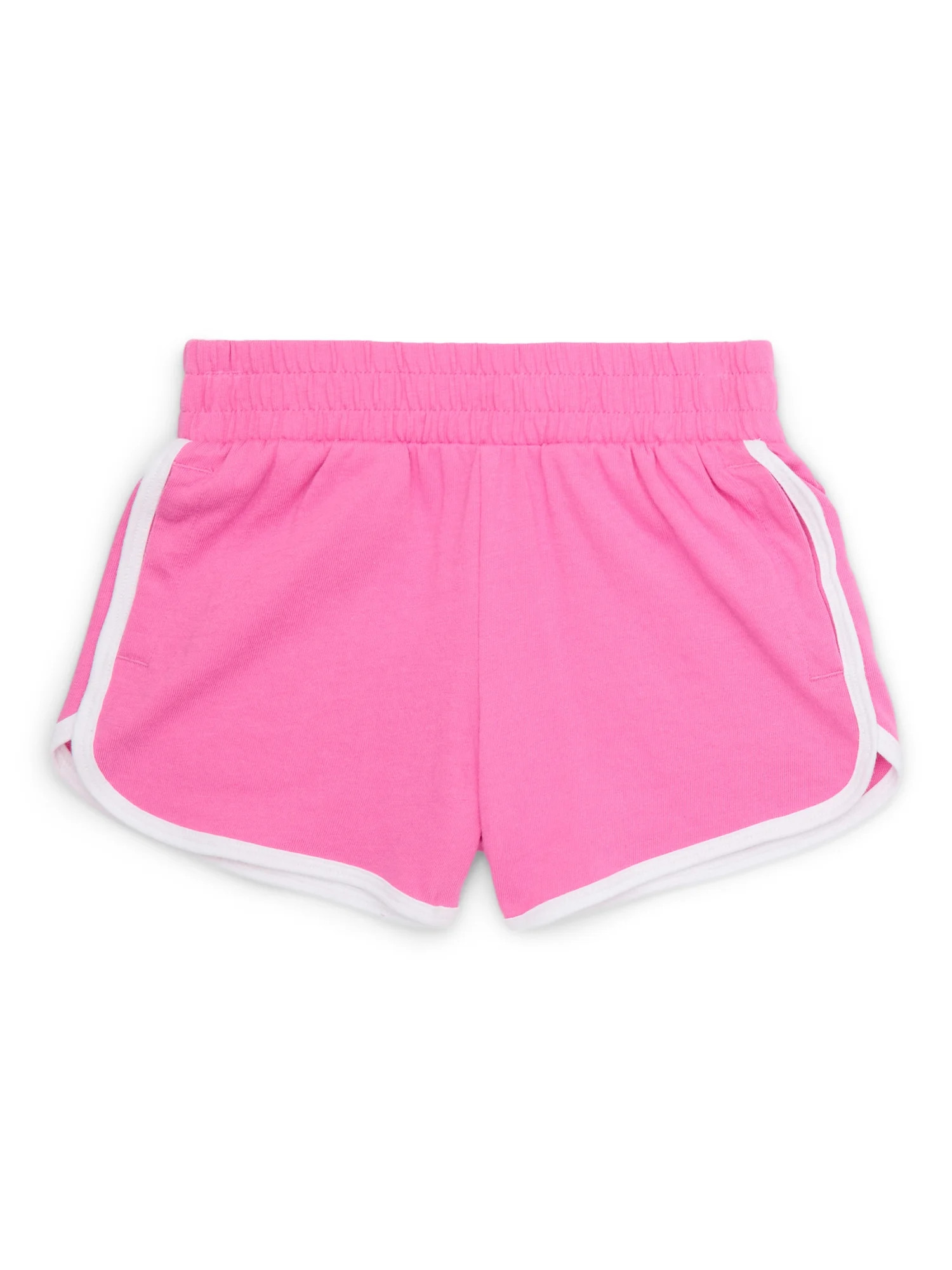 Wonder Nation Girls Knit Dolphin Shorts, Sizes 4-18 & Plus | Walmart (US)