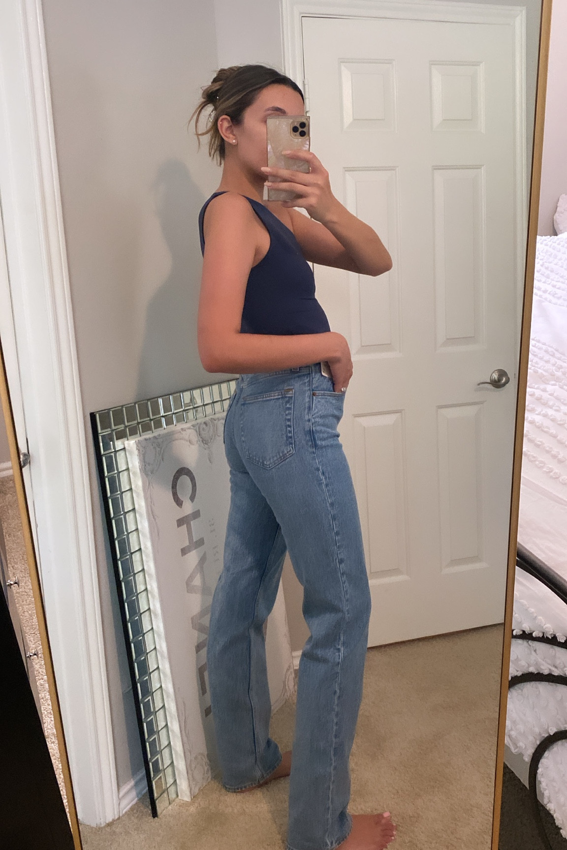 Tall ladies run and grab these jeans in extra long! Wearing size 4 extra long

15% off today!


#LTKunder100 #LTKsalealert