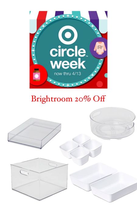 Target Circle Week 🎯: Brightroom 20% Off
… I love the Brightroom line and use their basics a ton for organization for home and work needs
… the 12” cube and white trays are among my favorites 

#LTKhome #LTKxTarget