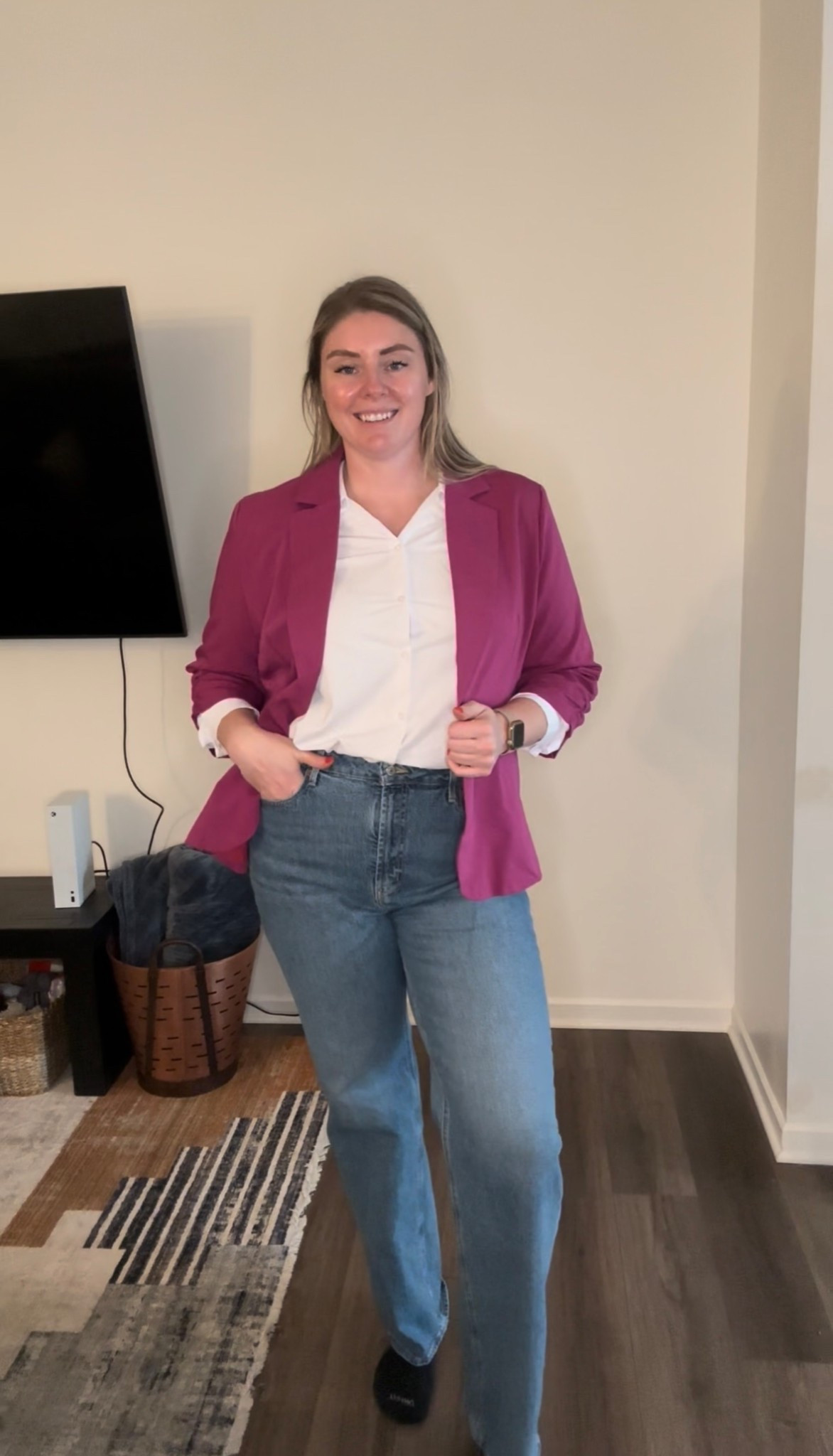 A stunner of a blazer for your next office meeting! 

I’m in an XXL, size up if you can, I need a 3X. 

plus size fashion, mid size fashion, affordable fashion, blazers, office wear, work wear