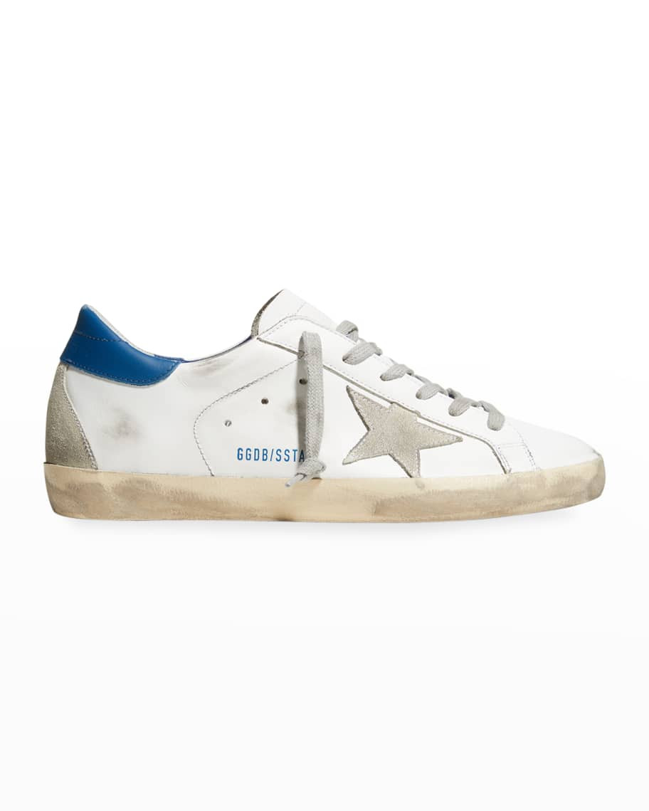 Golden Goose Superstar Bicolor Leather Low-Top Sneakers | Neiman Marcus