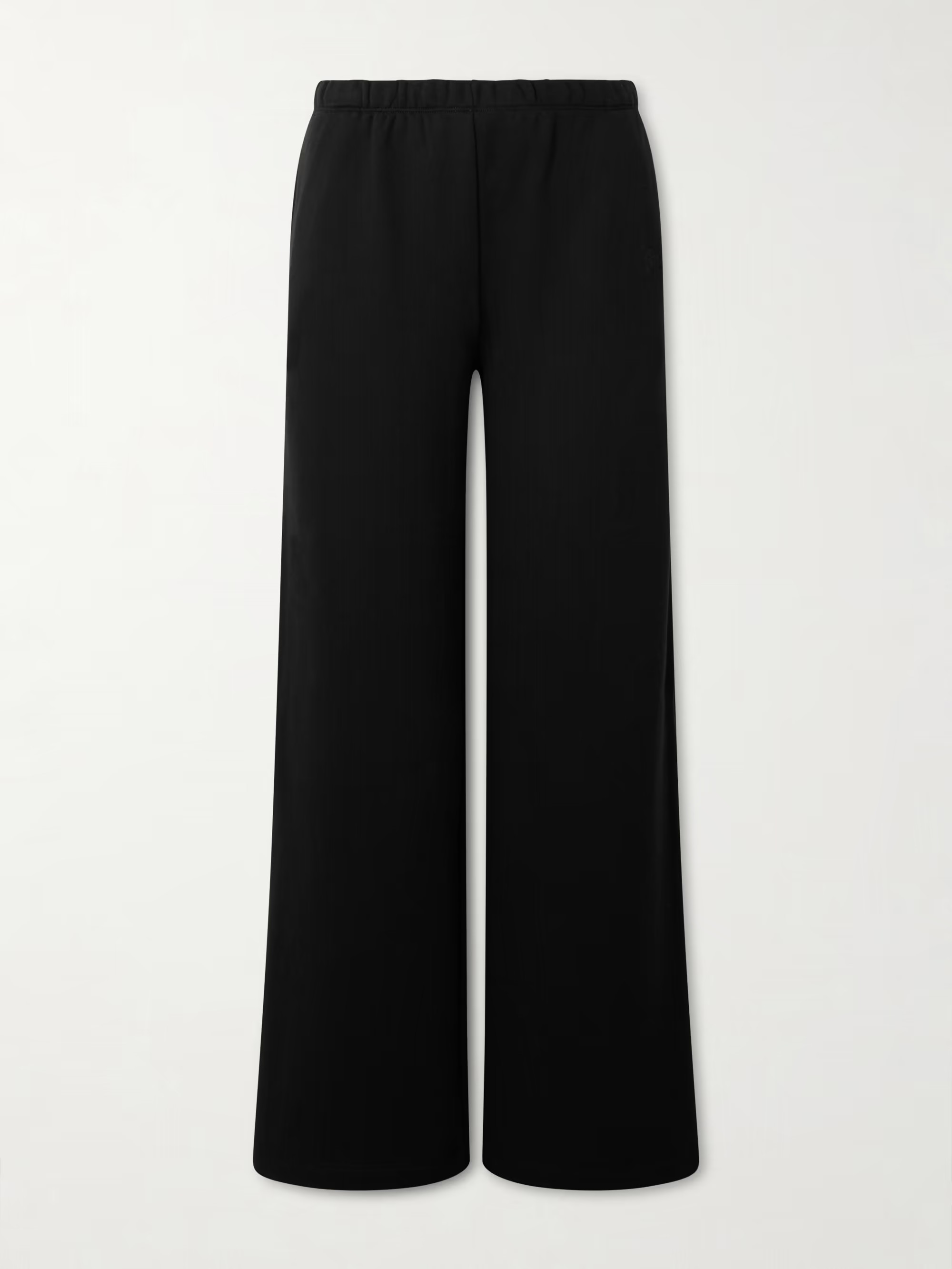 Embroidered cotton and modal-blend jersey sweatpants | NET-A-PORTER (UK & EU)