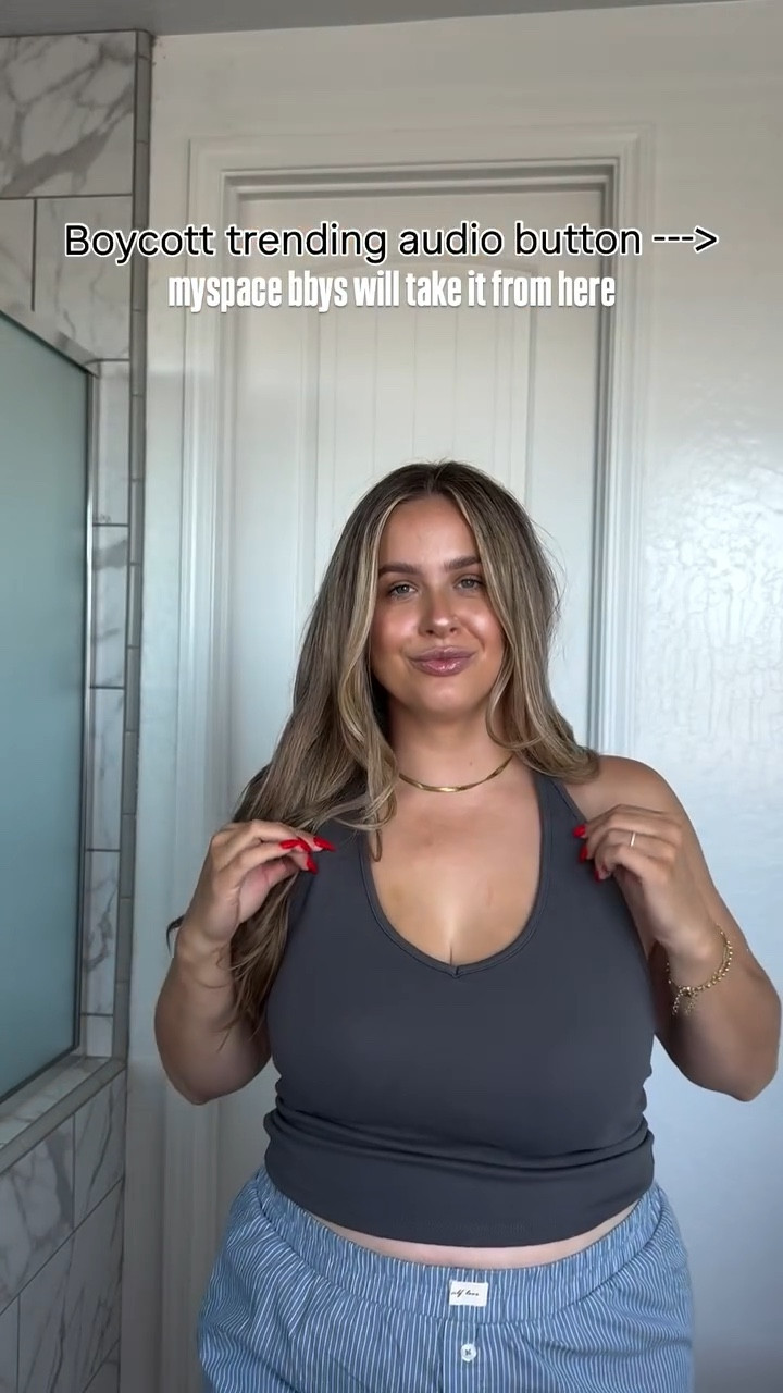 Respectfully, we'll take it from here posting to this trending audio is painful 😵‍💫

#trendingaudio #myspacedays #millenials #tryon

#LTKMidsize #LTKStyleTip