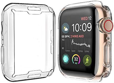 [2-Pack] Julk 44mm Case for Apple Watch Series 6 / SE / Series 5 / Series 4 Screen Protector, Ove... | Amazon (US)