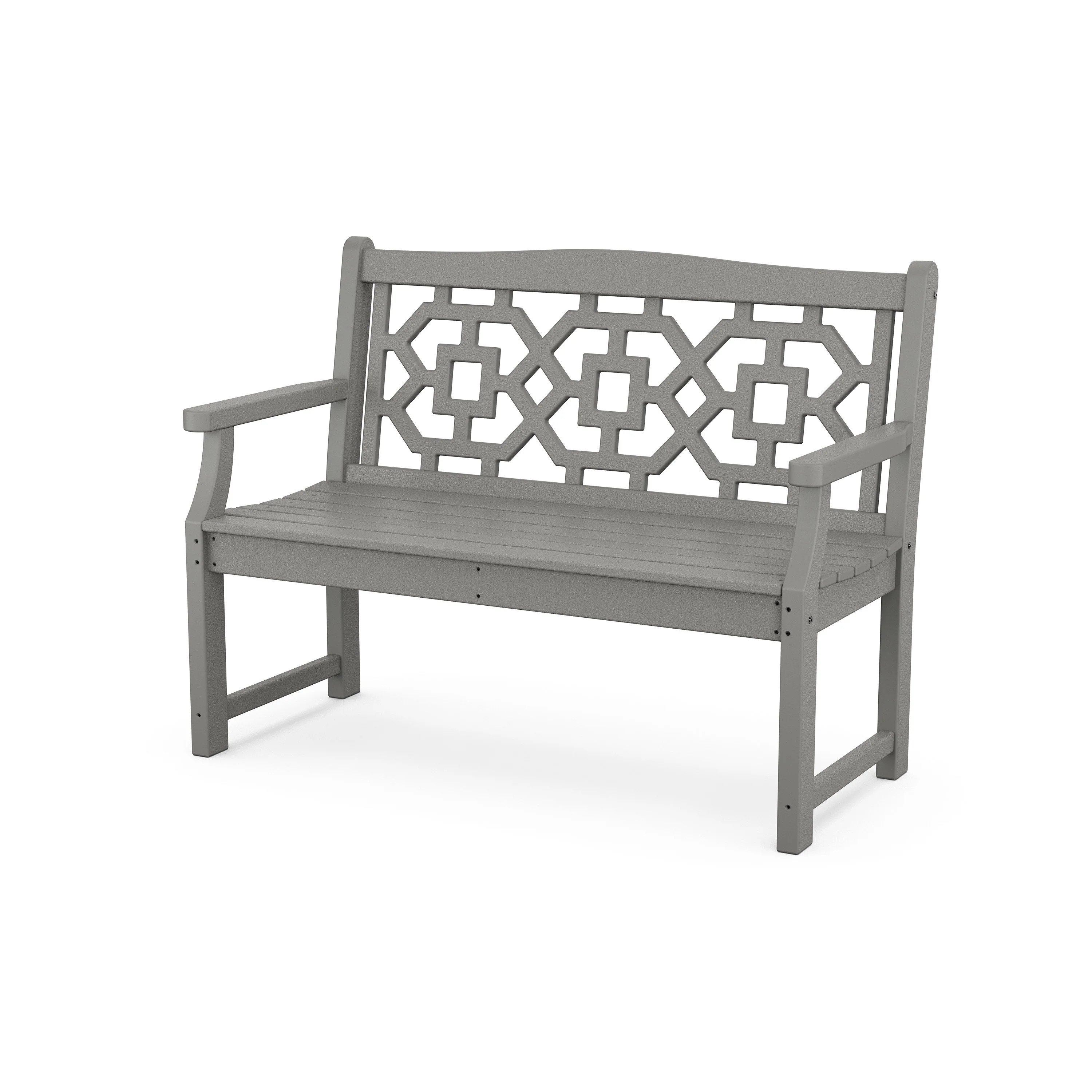 Chinoiserie 48" Garden Bench | POLYWOOD