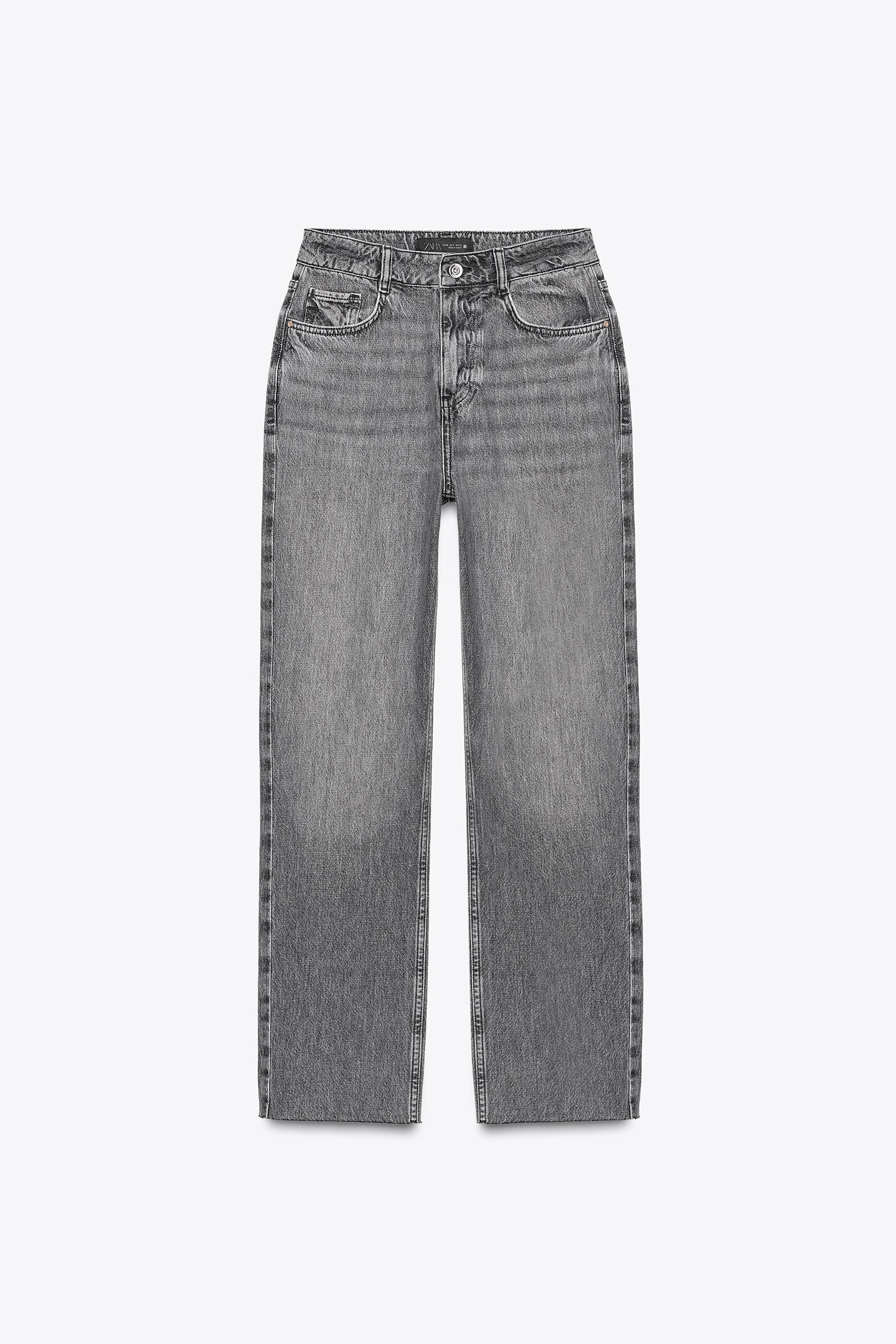 JEANS Z.02 STRAIGHT ANKLE HIGH-WAIST | Zara US