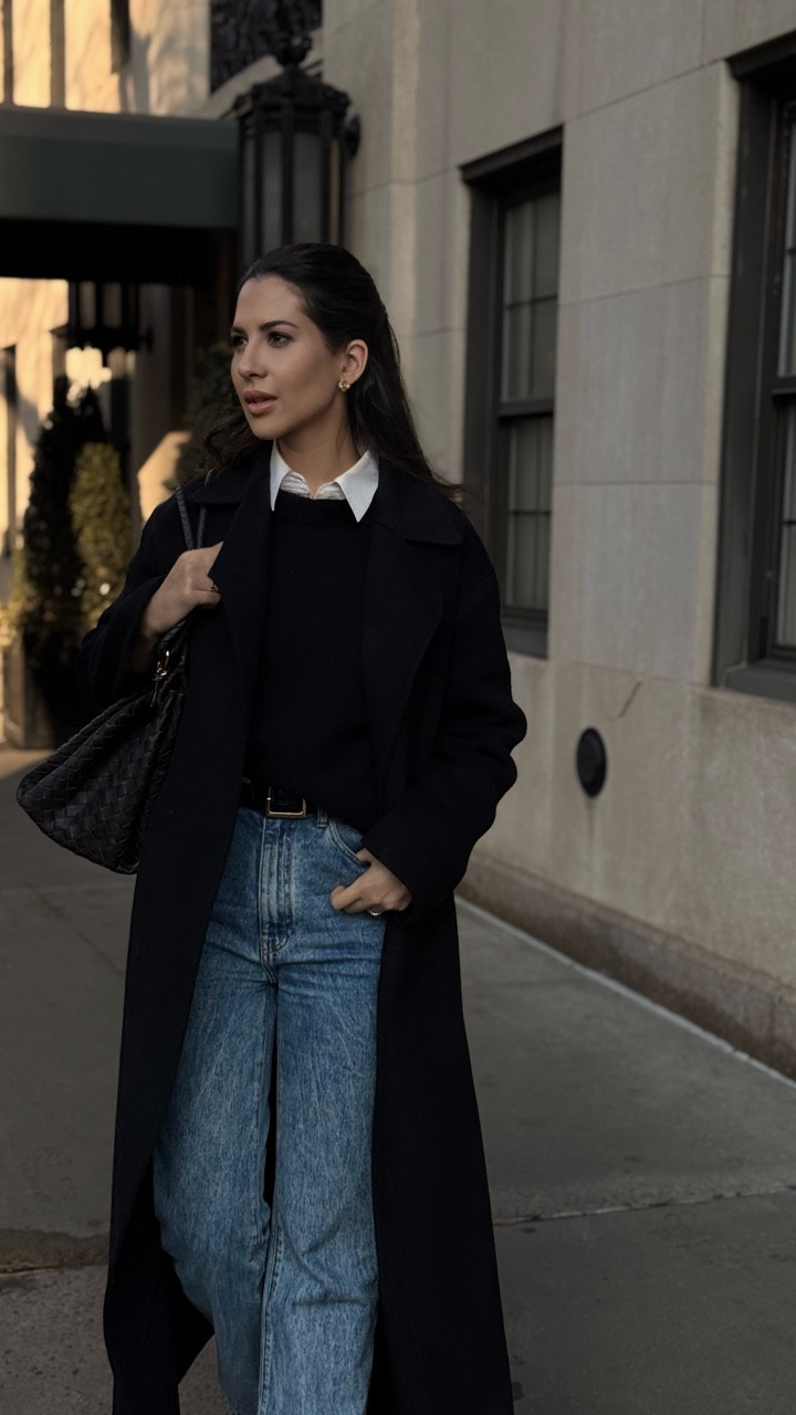 His & hers, NYC edition.
Luxury layers and good company 🖤