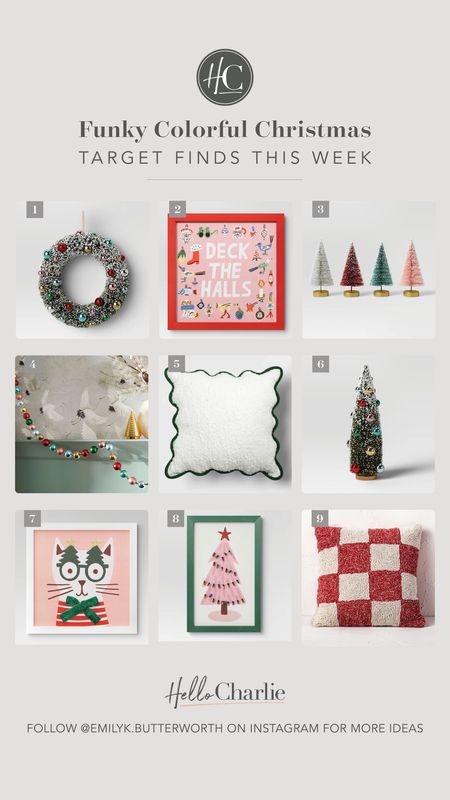 My Christmas style is colorful, fun, whimsical and pink. Here are some of my favorite finds this week at Target as their Christmas decor keeps rolling out ❤️


#LTKHoliday #LTKSeasonal #LTKhome