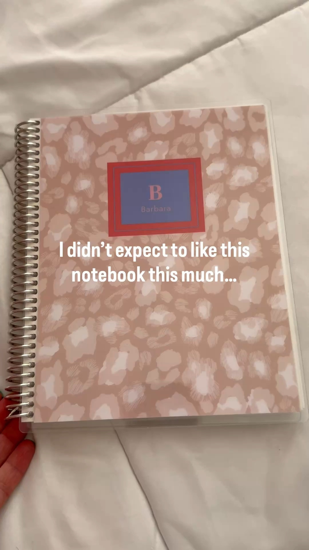 I didn’t expect to like this notebook this much… but I’m really liking it so far.

I’ve only used a few pages, but it’s already been helping me get everything out of my head and stay organized.

I love that it’s simple but still has structure, so it doesn’t feel overwhelming. Mine is personalized, but if you don’t care about that, you can get a similar one on Amazon too 🙌🏼

Follow me for daily finds you can shop right here on LTK.

#LTKU #LTKdayinmylife