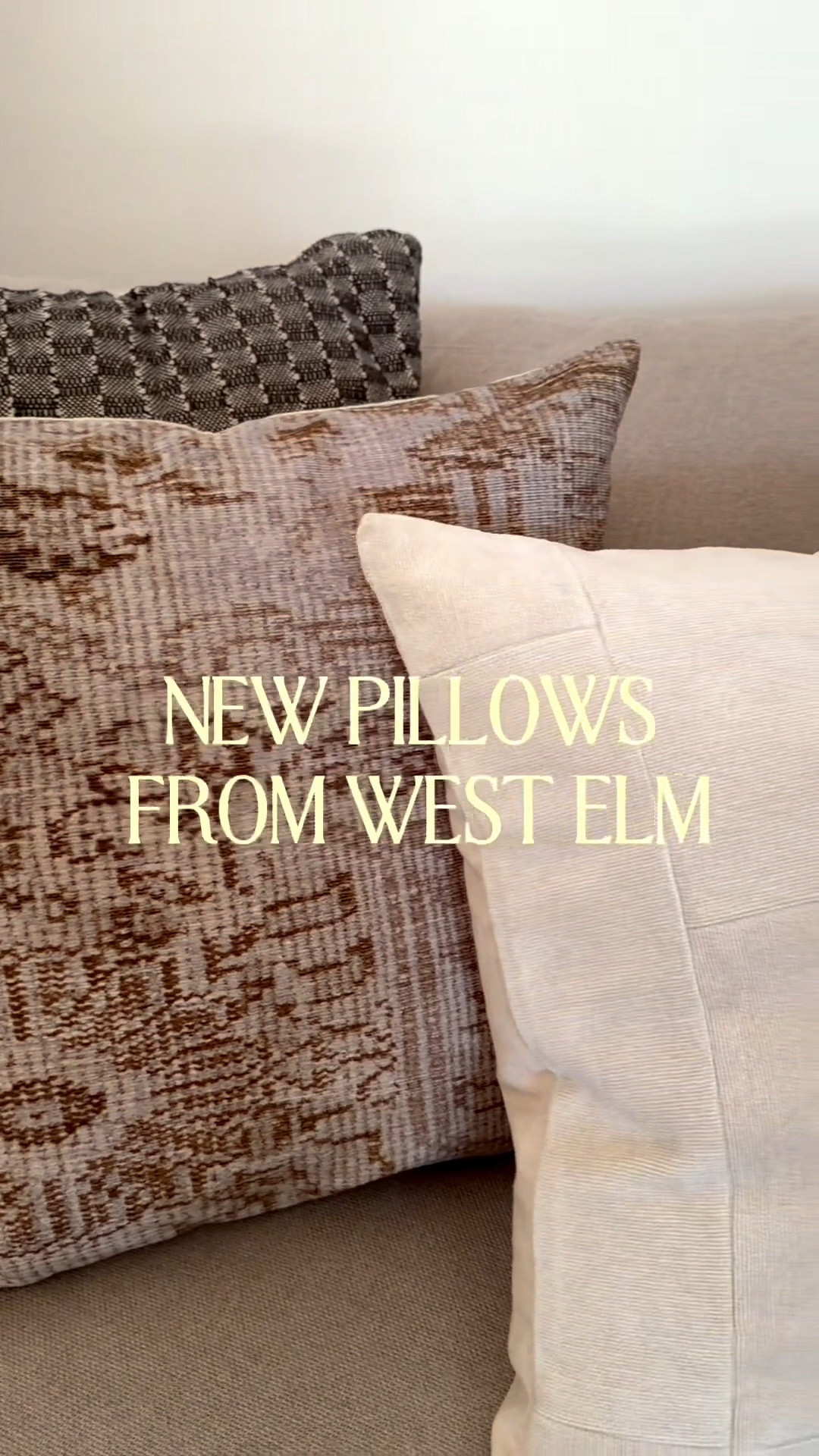 New couch pillows from West Elm

#LTKHome #LTKSaleAlert #LTKootd
