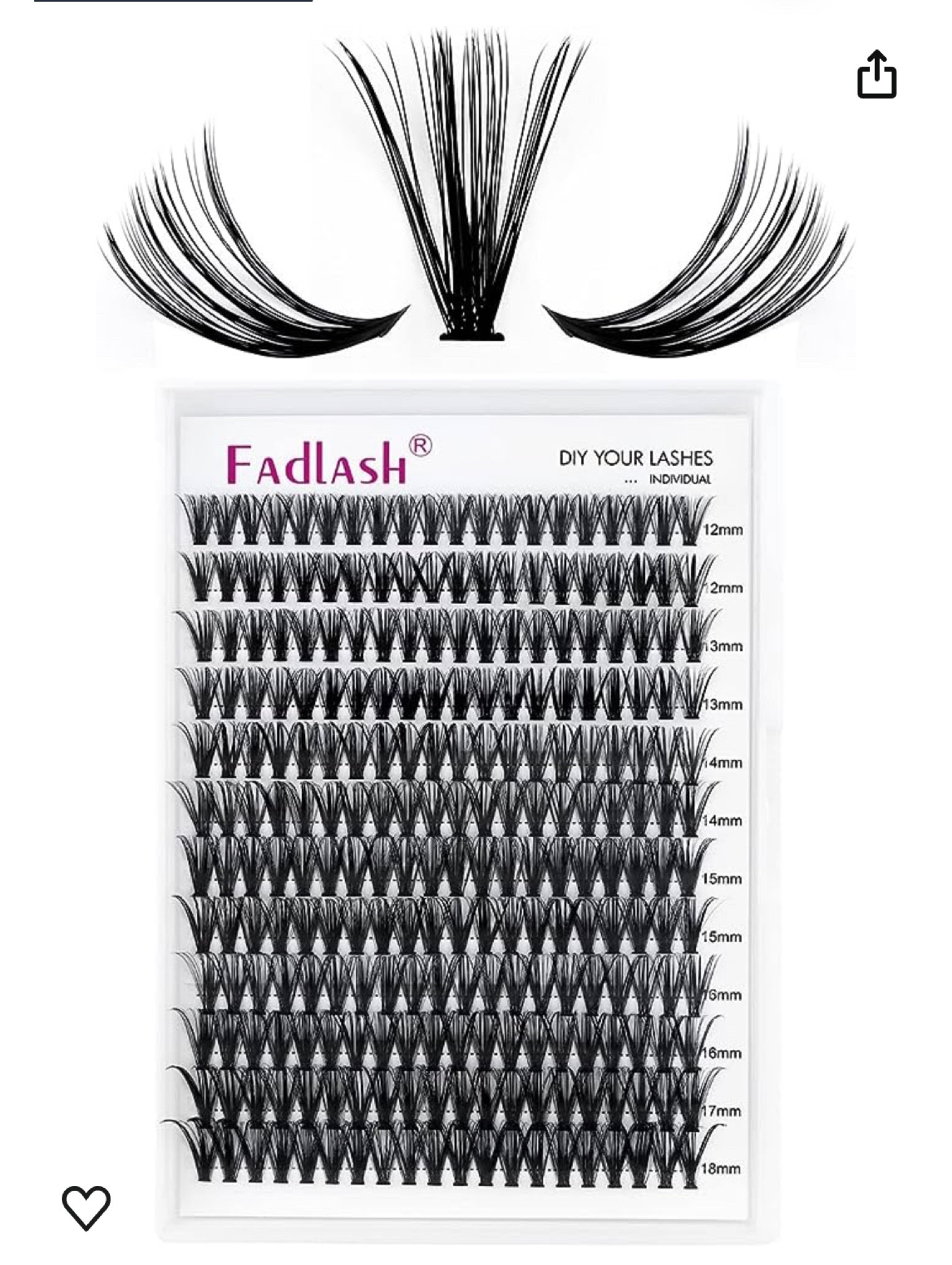 Mix Cluster Lashes 240pcs DIY Lash Clusters Soft Wispy Cluster Eyelashes Extensions (40D-0.07D, 12-18mm)
