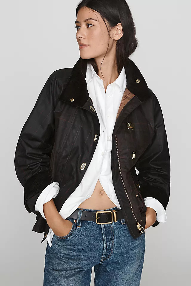 Barbour Hazelwood 100% Waxed Cotton Jacket | Anthropologie (US)