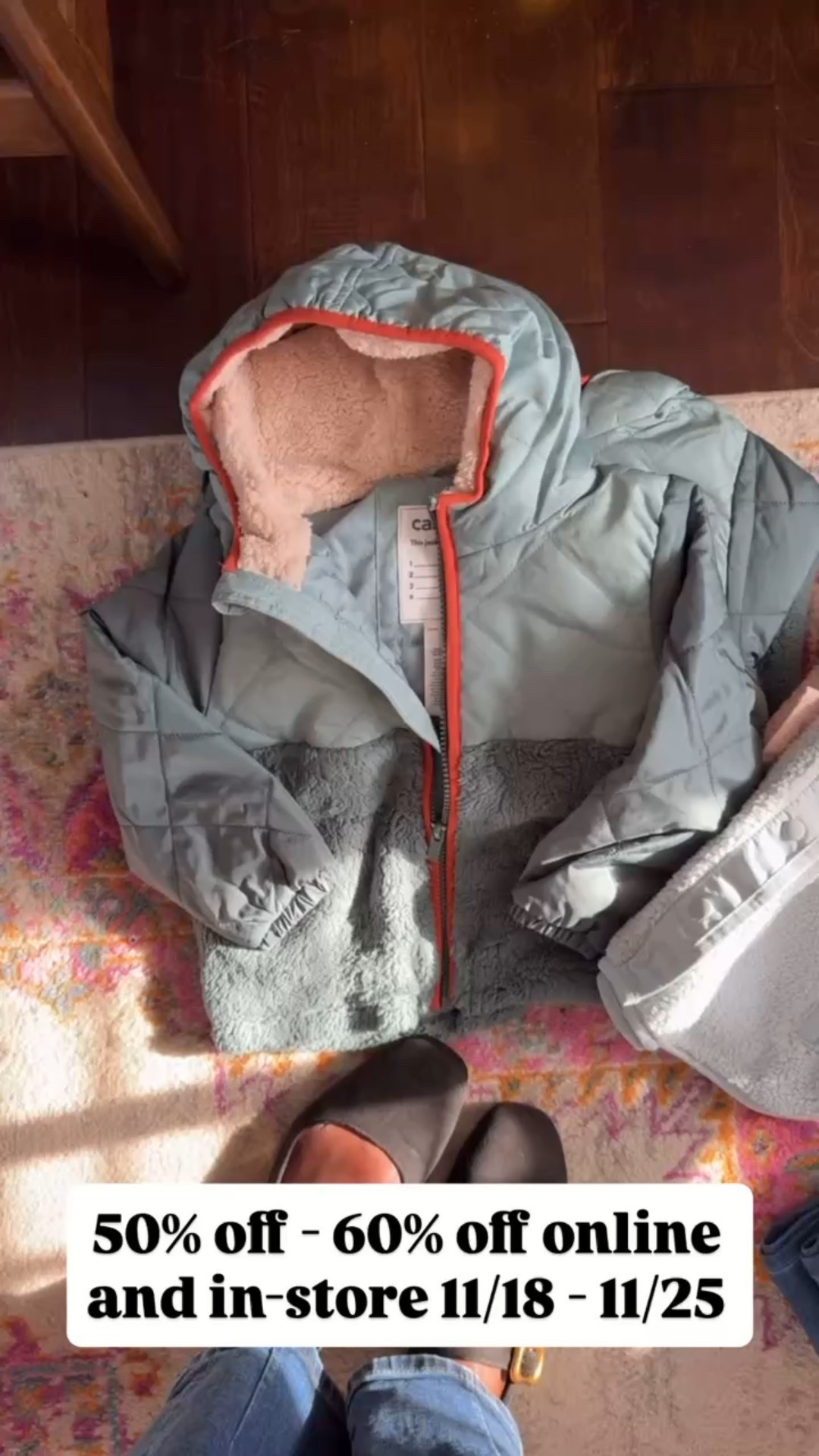 @carters Black Friday Sale! Everything is 50-60% online and in store 11/18-11/25 #carters #ad

#LTKSaleAlert #LTKCyberWeek #LTKKids