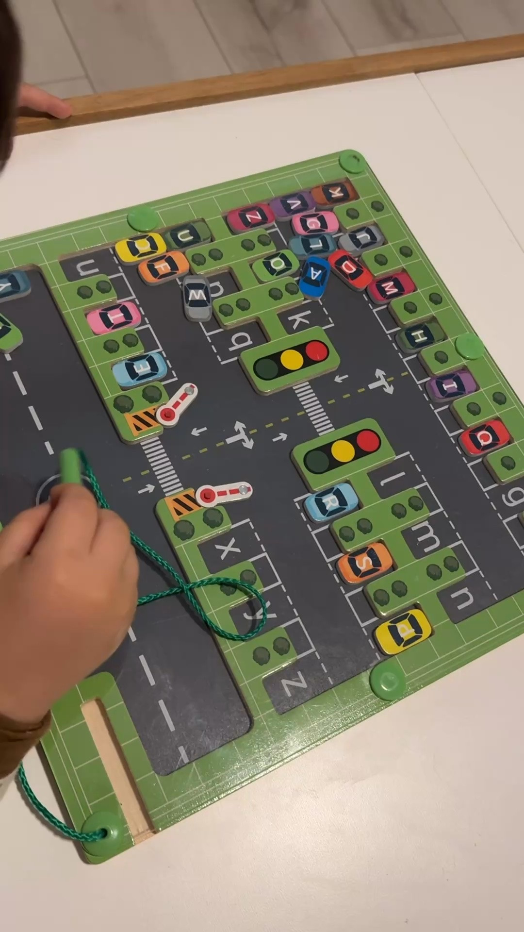 🚗✨ Alphabet learning meets fine motor fun! This magnetic alphabet maze has been such a hit for keeping little hands busy while building letter recognition, pencil grip strength, hand-eye coordination, concentration, and early literacy skills. Perfect for preschool, homeschool, quiet time, travel, waiting rooms, and screen-free play! 🤍

If you’re looking for a Montessori-inspired toy that actually gets used, this one is worth grabbing. My boys love driving the magnetic cars to the matching letters! 🚙🔤

#LTKKids #LTKFamily #AmazonFinds #AmazonKids #MontessoriToys #MontessoriInspired #PreschoolActivities #PreschoolLearning #ToddlerActivities #ToddlerLearning #HomeschoolMom #HomeschoolPreschool #Homeschooling #LearningThroughPlay #EducationalToys #FineMotorSkills #FineMotorActivities #AlphabetLearning #LetterRecognition #ABCs #EarlyLiteracy #KindergartenReady #PreschoolMom #ToddlerMom #BoyMom #MomLife #ScreenFreeKids #ScreenFreeActivities #QuietTimeActivities #TravelToys #RoadTripActivities #CarActivitiesForKids #BusyToddler #ToddlerToy #KidsActivities #LearningToys #SensoryPlay #MagneticMaze #AlphabetMaze #MontessoriAtHome #WoodenToys #OpenEndedPlay #EducationalPlay #HomeschoolResources #KidsGiftIdeas #GiftForToddlers #PreschoolTeacher #BeigeAesthetic #NeutralKidsToys 🤍✨

#LTKKids #LTKmomlife #LTKHome