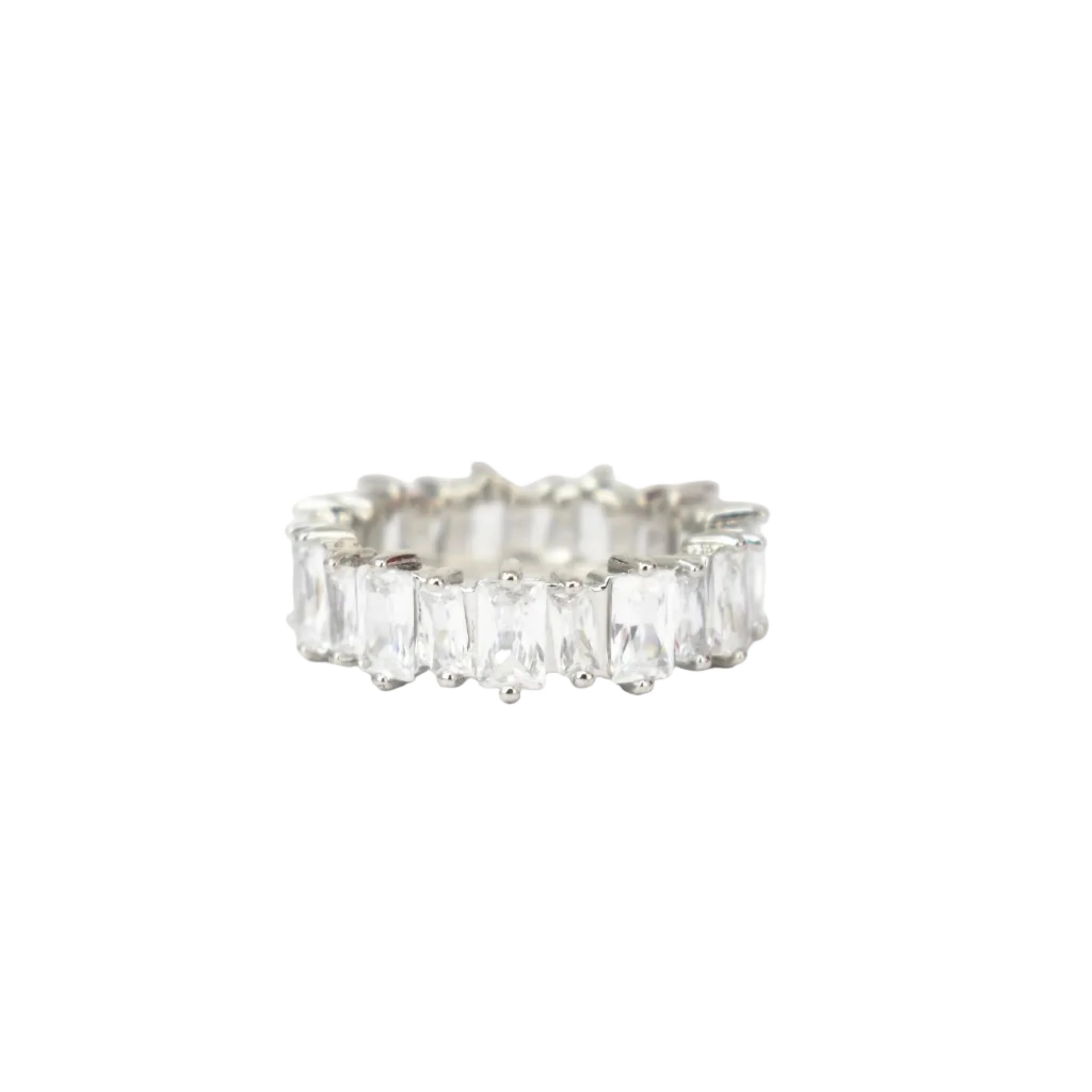 Baguette Eternity Band | The Sis Kiss