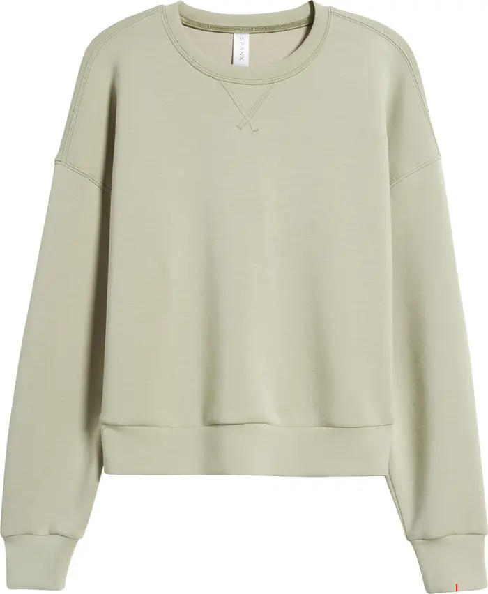 SPANX® AirEssentials Crewneck Sweatshirt | Nordstrom | Nordstrom