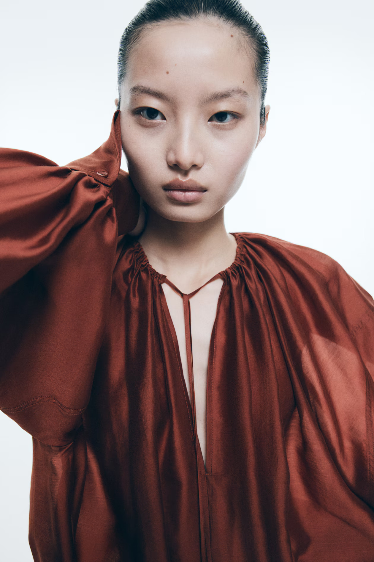 Lyocell-Blend Blouse | H&M (US + CA)