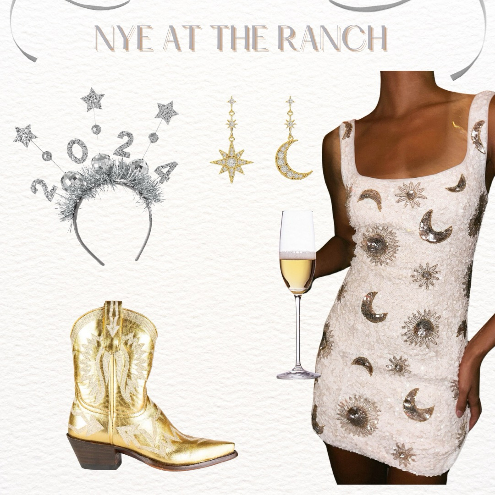 Sparkles and cowboy boots #LTKRanch #NYE #2024  

#LTKparties