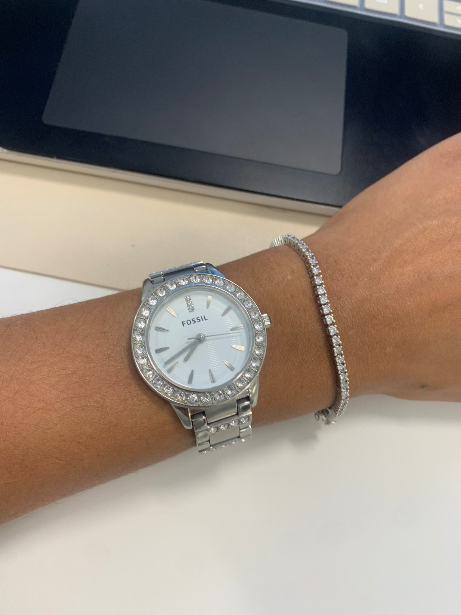 I’ve had the Fossil Jesse watch since high school and it is still one of my favorites. Beautiful and timeless…pun intended! Shop the look below ⬇️ 

#LTKWorkwear #LTKSaleAlert #LTKootd