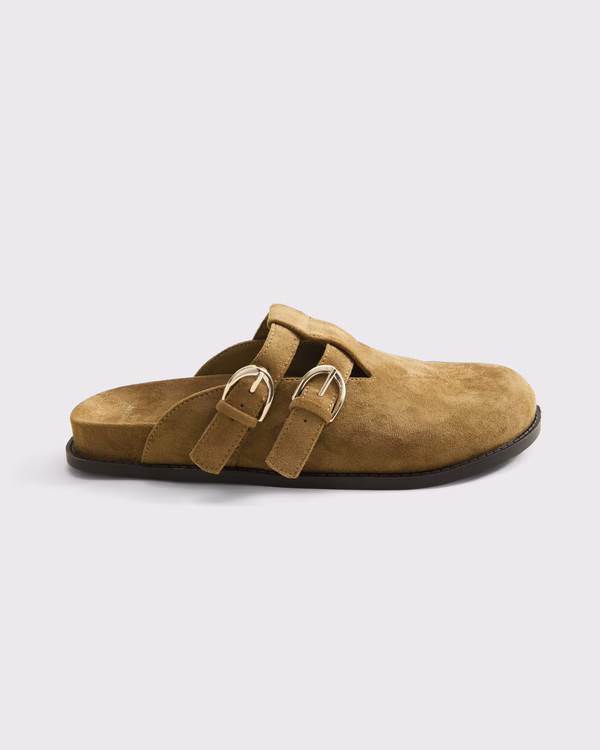 Vegan Suede Clogs | Abercrombie & Fitch (US)