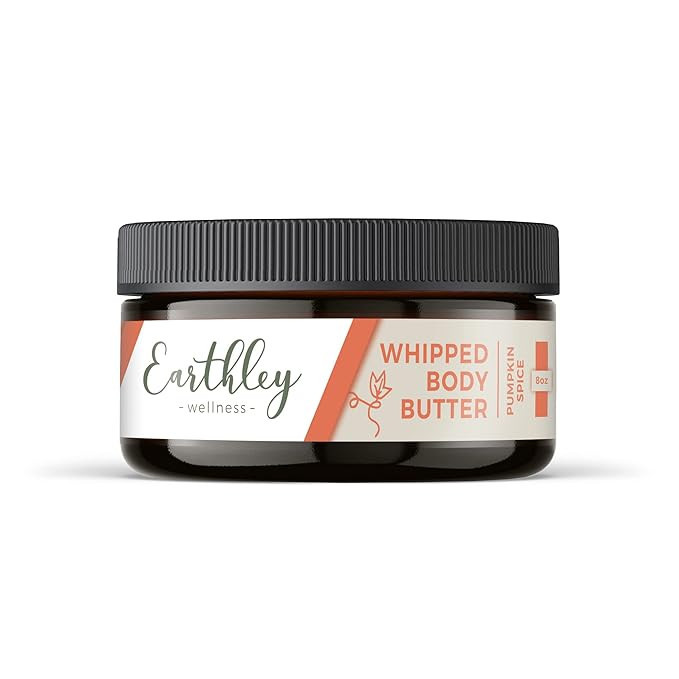 Earthley Wellness, Whipped Body Butter, Assorted Smells, Skin Hydration, Rich, Creamy, Nourishing... | Amazon (US)