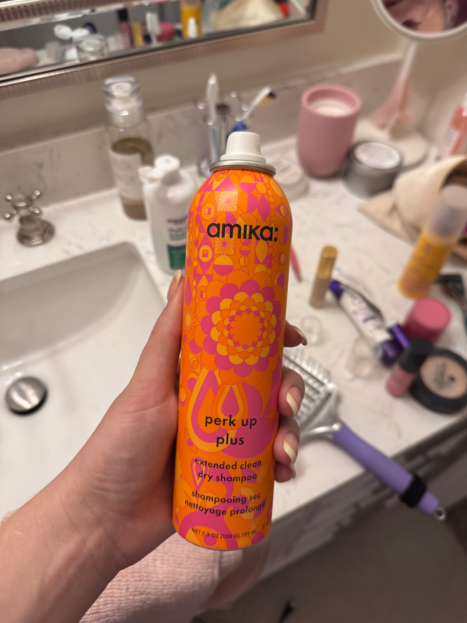 Amika dry shampoo is my nee favorite bc it doesn’t leave residue, it’s lightweight, & it smells amazing!!🧡

#LTKdayinmylife #LTKBeauty #LTKselfcare